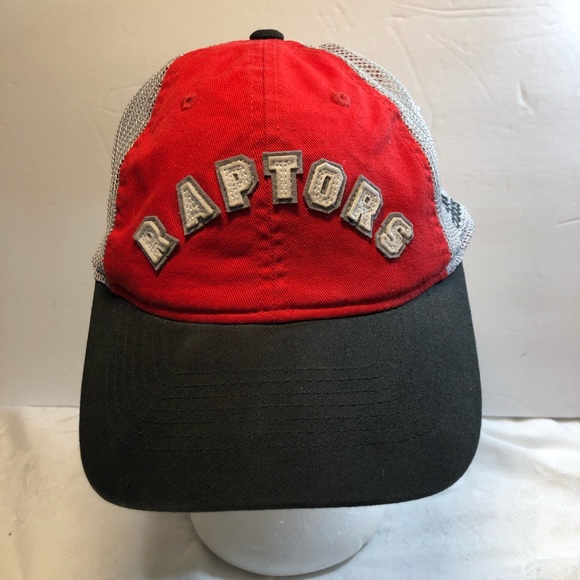 Adidas Toronto Raptors Snapback Hat Cap 2015 NBA Basketball  Mesh - Picture 12 of 13